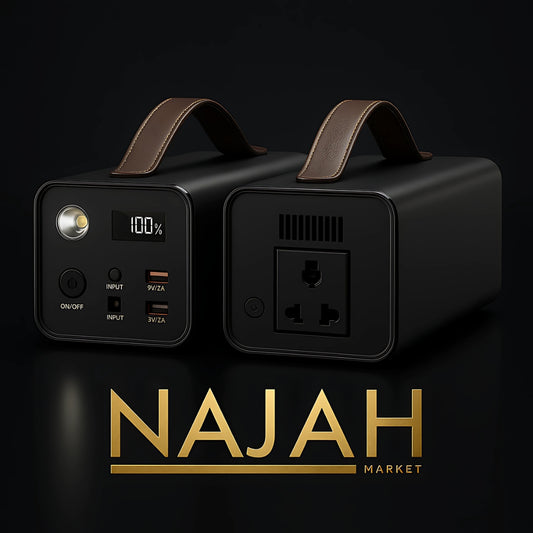 Portable Power Station 220V 200W | 32000mAh UAE – Najah Market