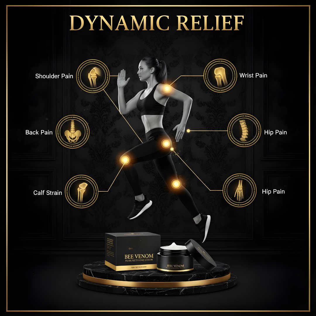 🐝 NAJAH™ Bee Venom Pain-Relief & Joint Recovery Cream