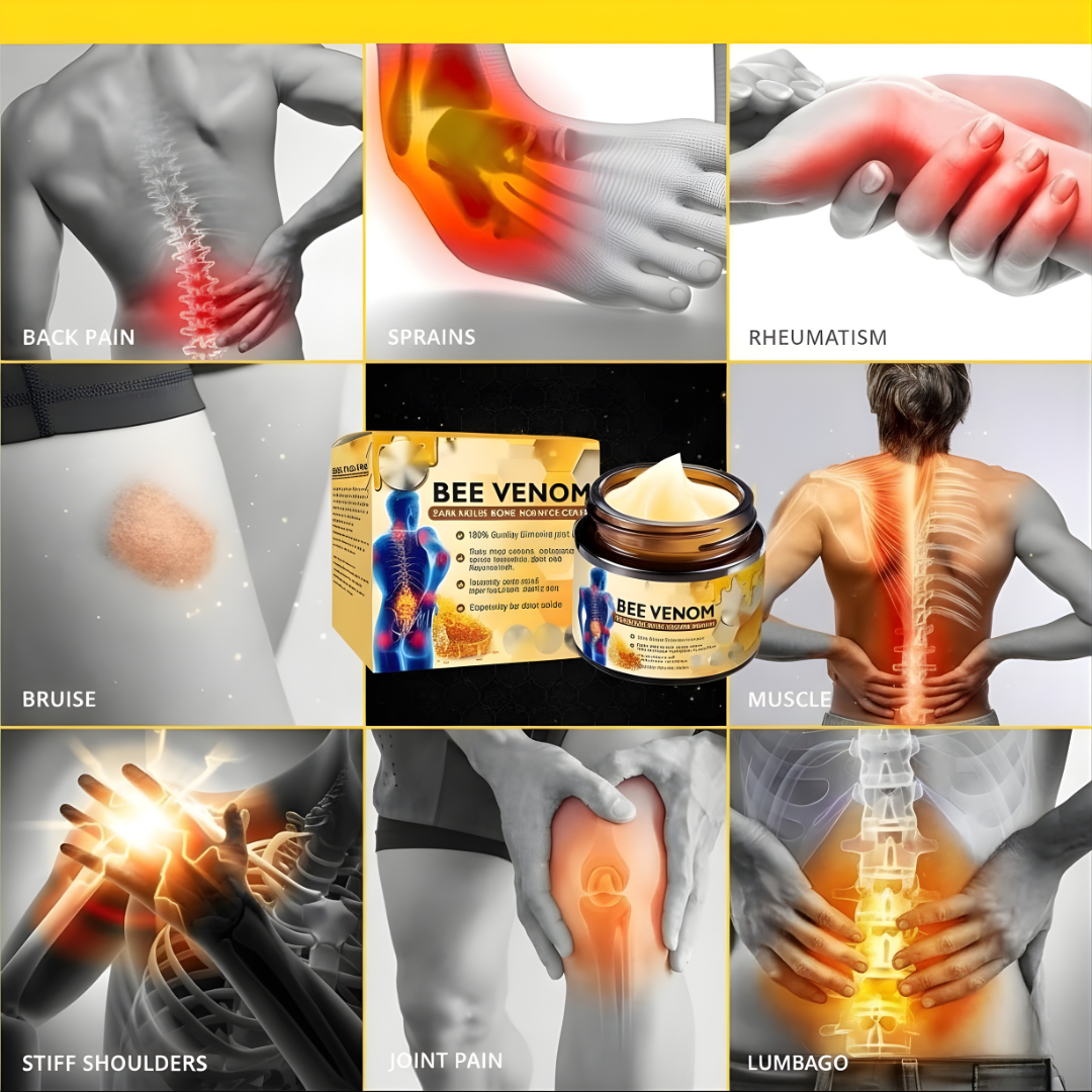 🐝 NAJAH™ Bee Venom Pain-Relief & Joint Recovery Cream