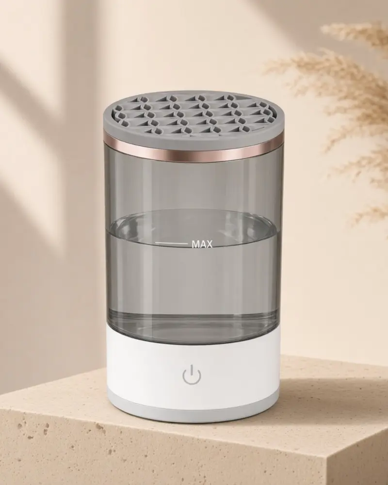 Automatic Makeup Brush Cleaner