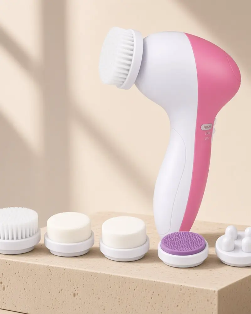 Facial Cleansing Brush Set