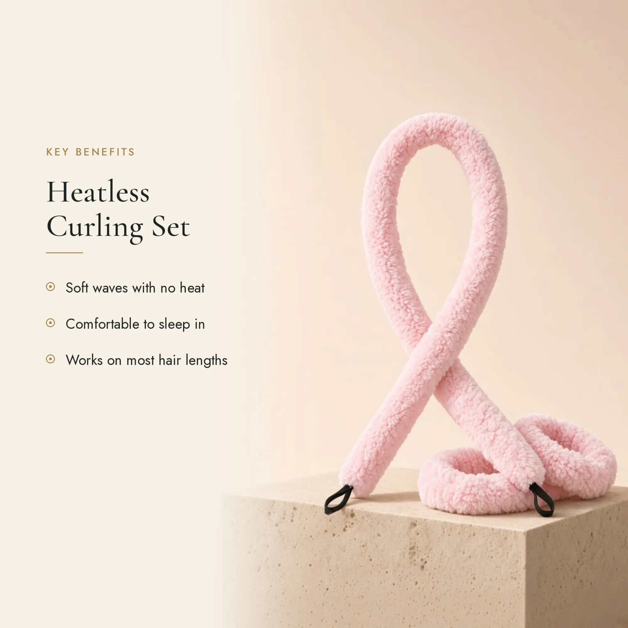 Heatless Curling Set — key benefits
