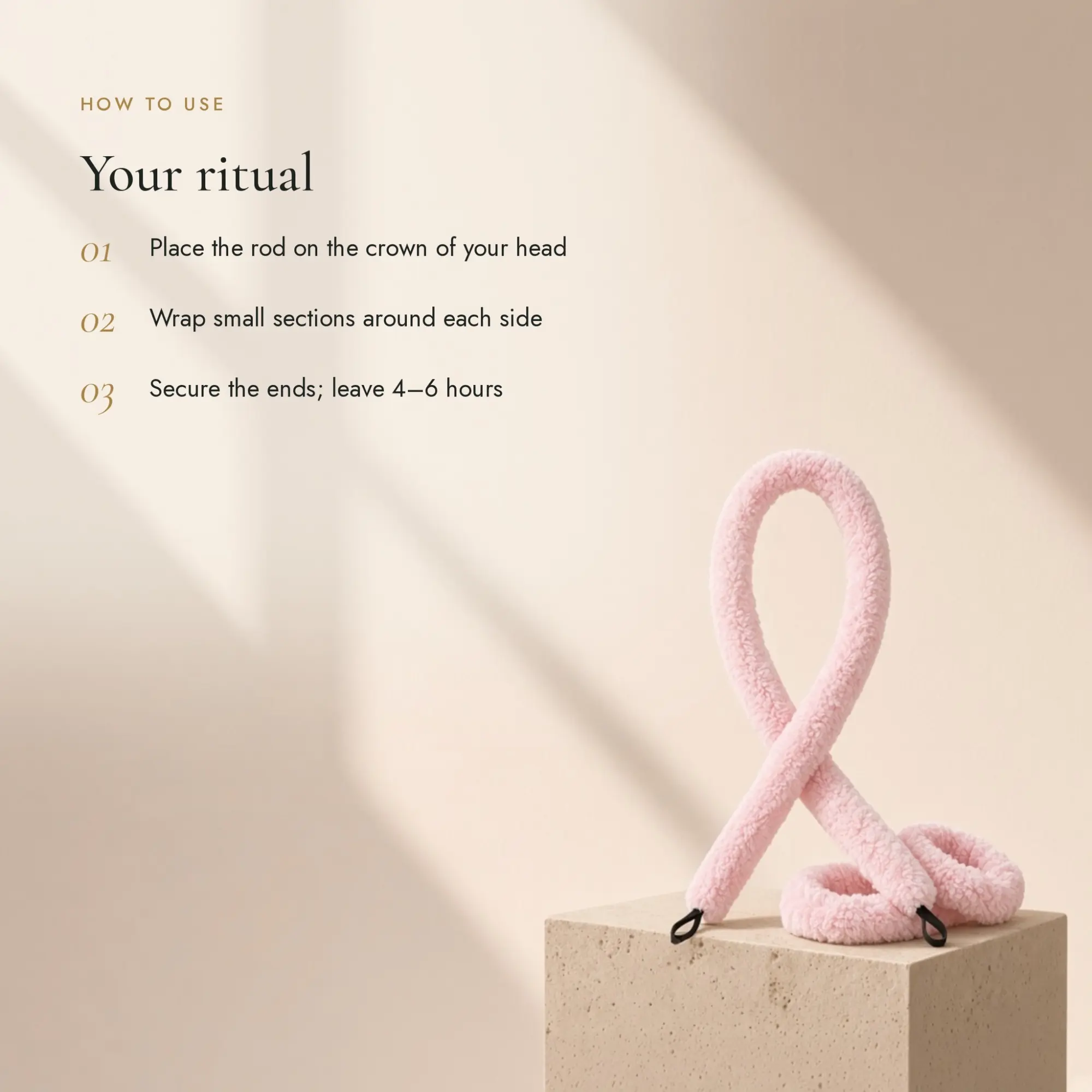 Heatless Curling Set — how to use